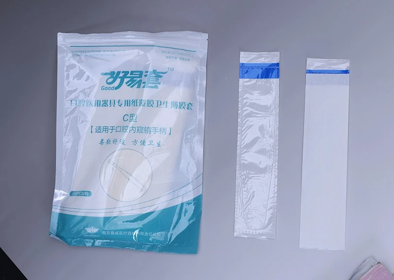 Dental endoscope protective cover